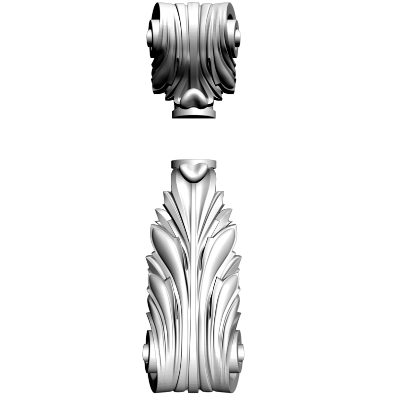 картинка Кронштейн резной D9-188 3D-STL.COM