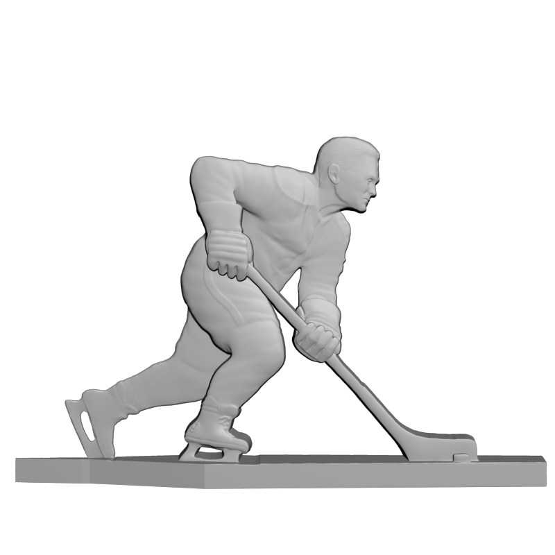 картинка Хоккеист L1-126 3D-STL.COM