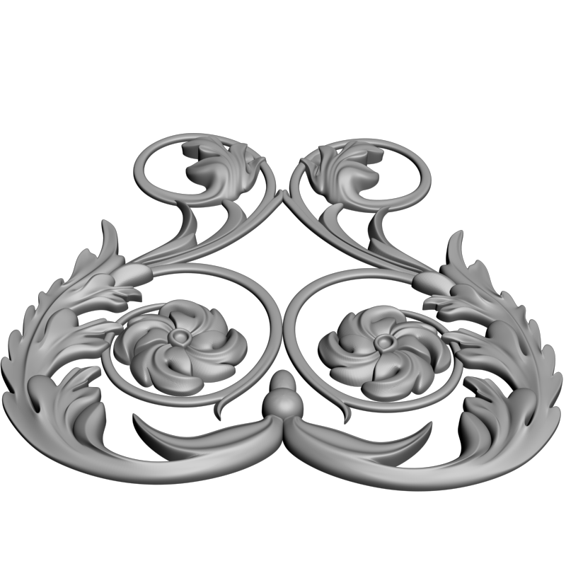 картинка Накладка декоративная D10-421 3D-STL.COM