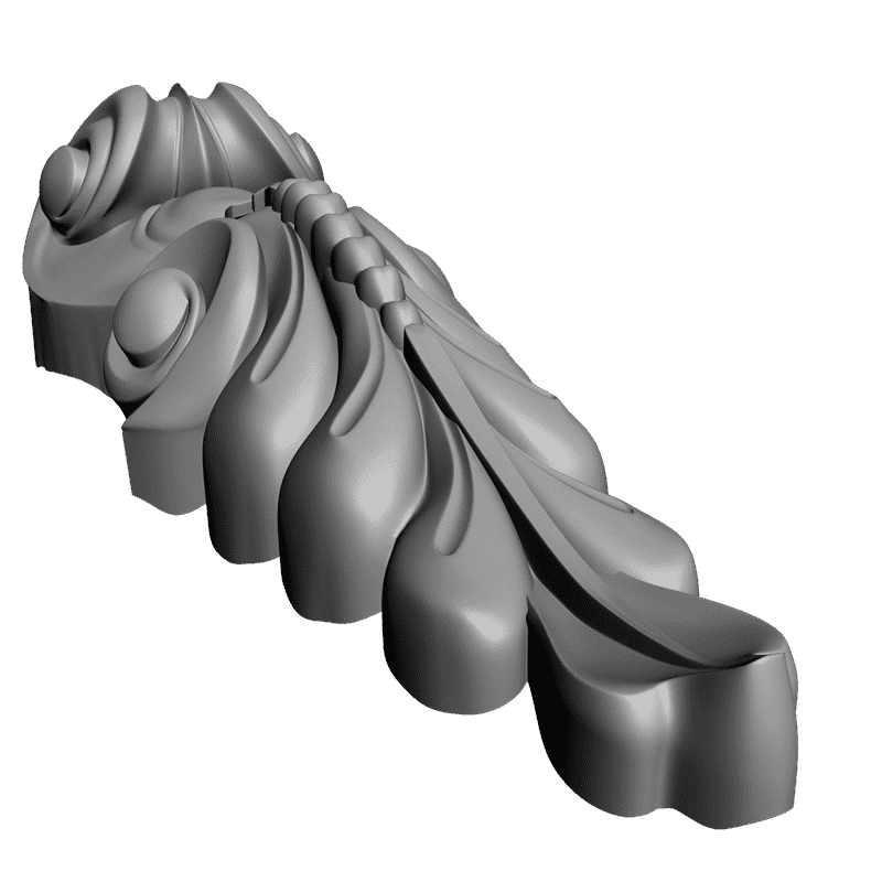 картинка Кронштейн резной D9-161 3D-STL.COM