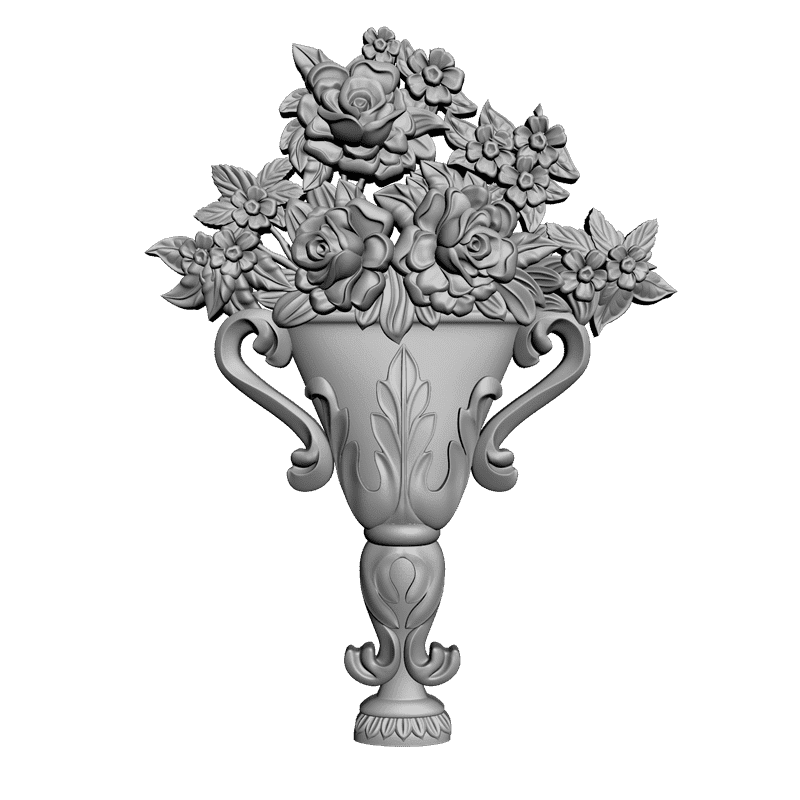 картинка Накладка резная D10-085 3D-STL.COM