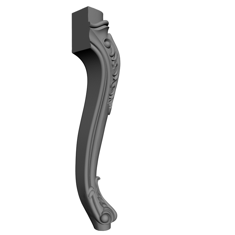 картинка Ножка мебельная M6-089 3D-STL.COM