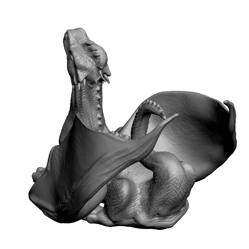 картинка Дракон PI1-273 3D-STL.COM