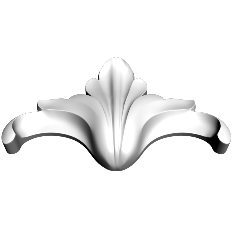 картинка Накладка резная D10-290 3D-STL.COM