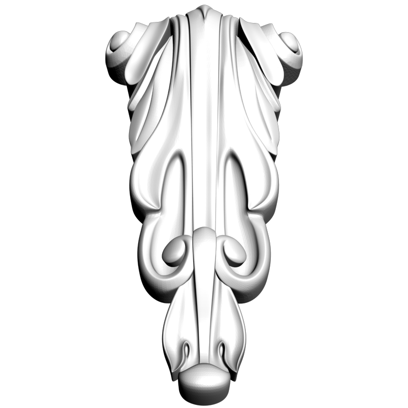 картинка Кронштейн резной D9-178 3D-STL.COM