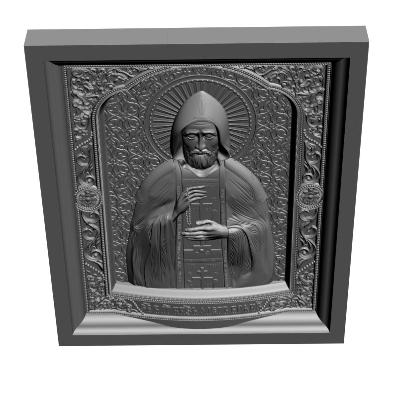 картинка Святой благоверных Князь Олег Брянский V3-398 3D-STL.COM