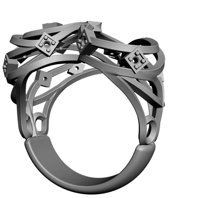 картинка Кольцо RY2-035 3D-STL.COM