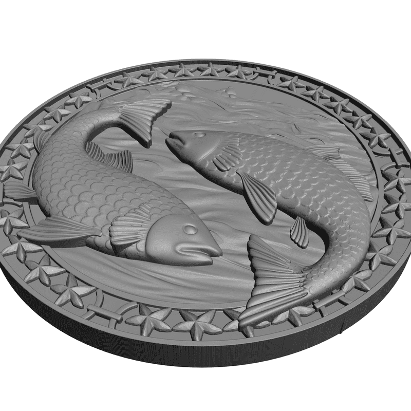 картинка Рыба P1-009 3D-STL.COM