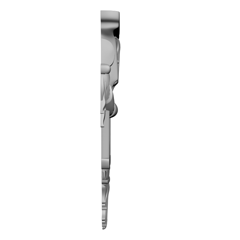 картинка Кронштейн резной D9-224 3D-STL.COM