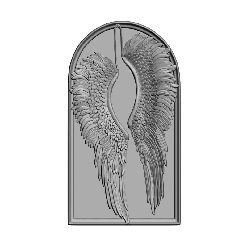 картинка Крылья ангела V9-135 3D-STL.COM