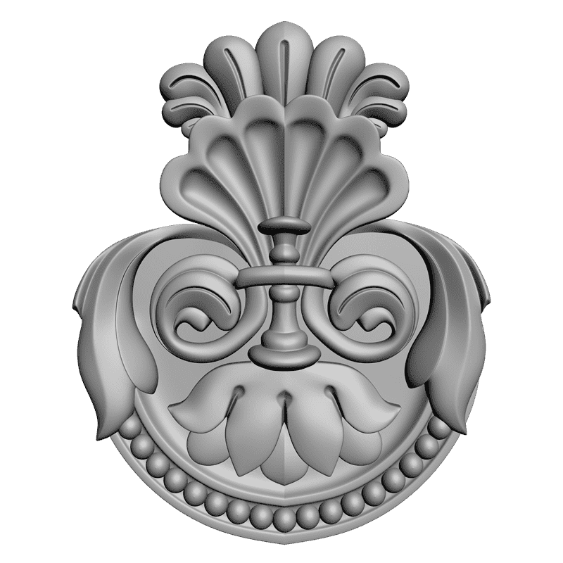 картинка Накладка резная D10-079 3D-STL.COM