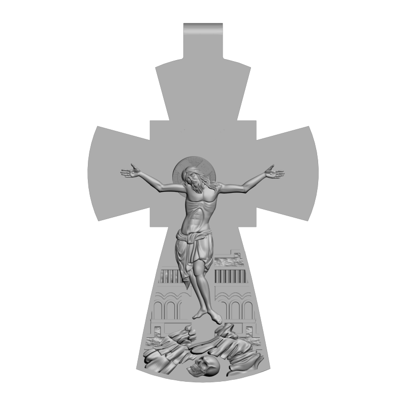картинка Крест V5-028 3D-STL.COM
