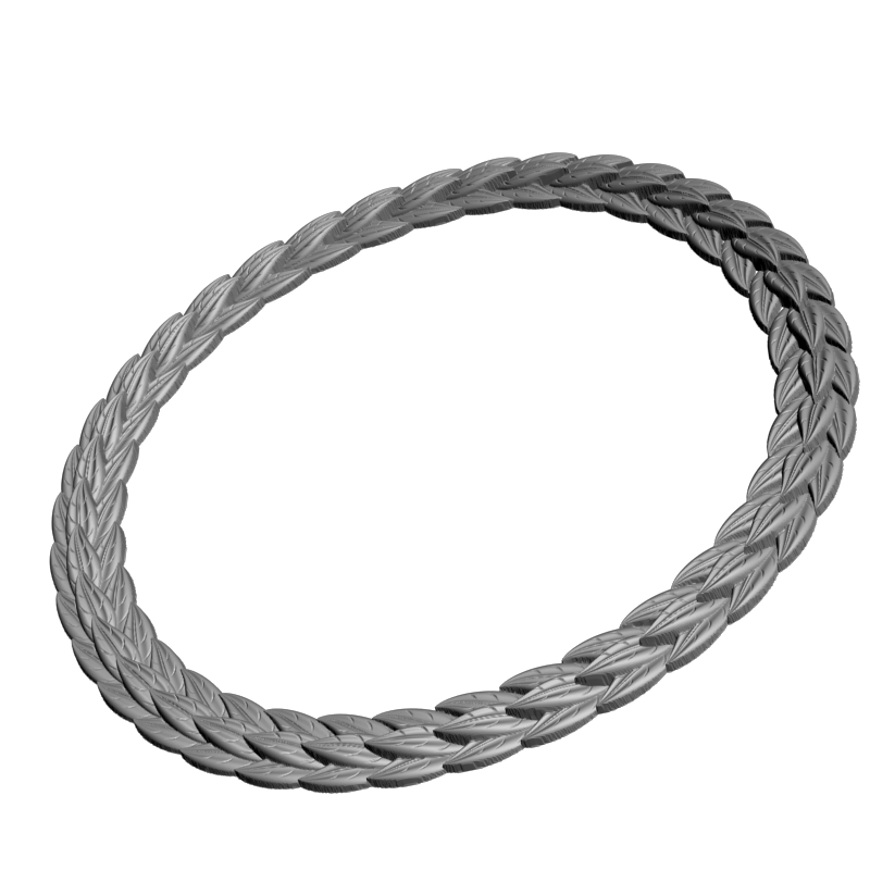 картинка Рамка резная D14-653 3D-STL.COM