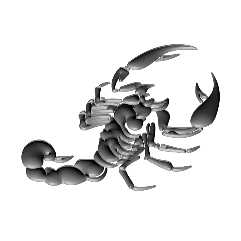 картинка Скорпион F6-055 3D-STL.COM