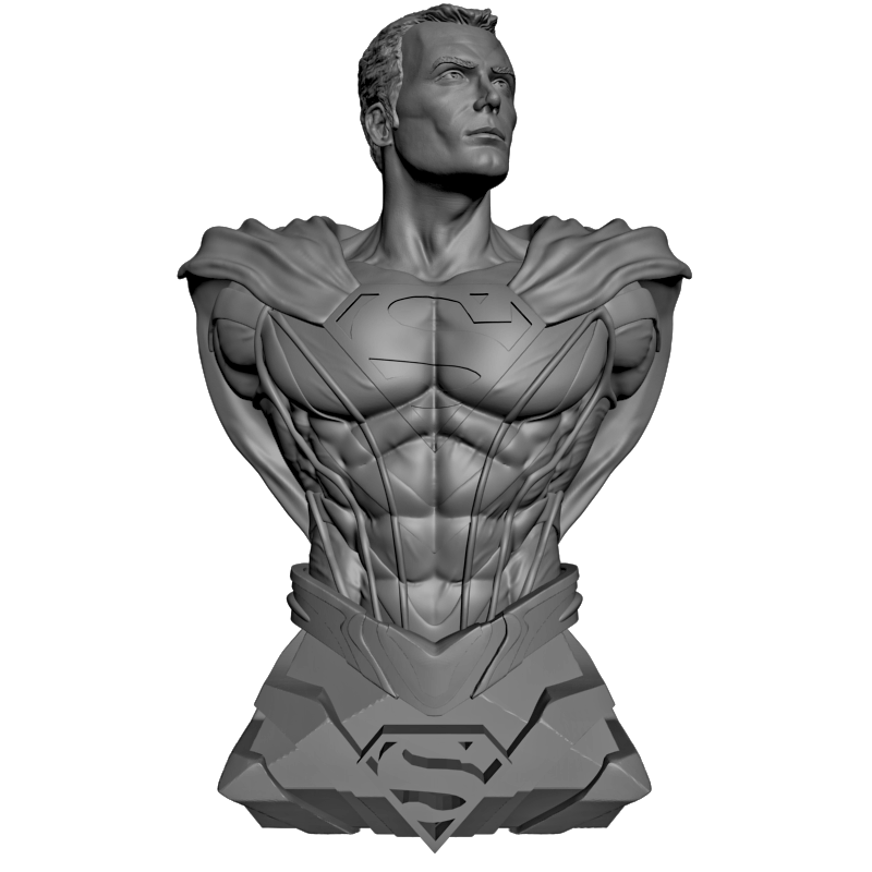 картинка Супермен L2-086 3D-STL.COM