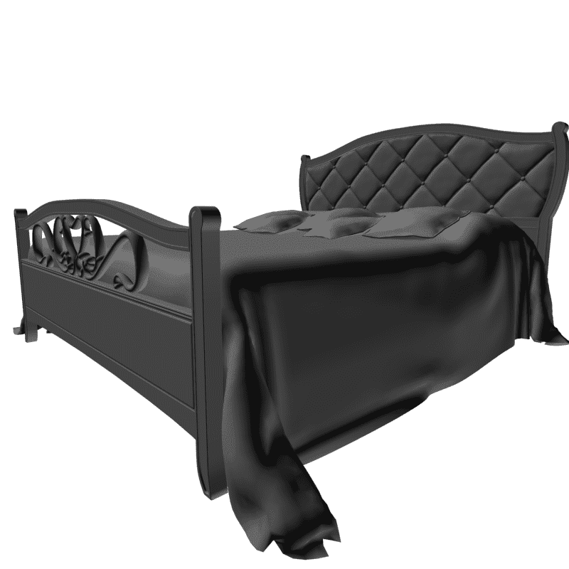 картинка Кровать Моденезе M4-162 3D-STL.COM