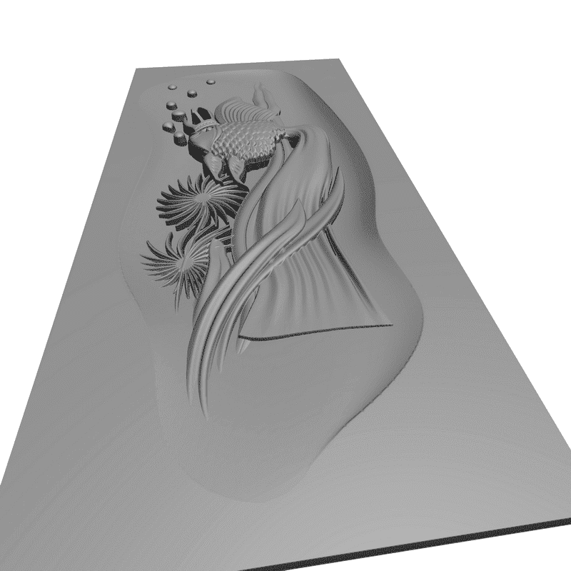 картинка Рыбка F5-007 3D-STL.COM