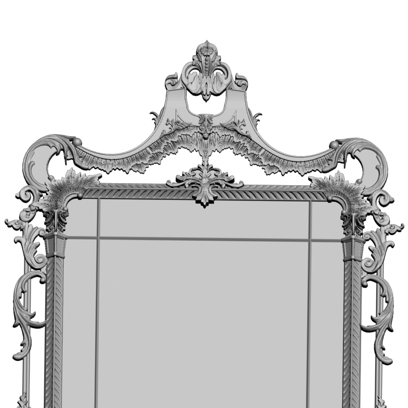 картинка Рама резная D14-498 3D-STL.COM
