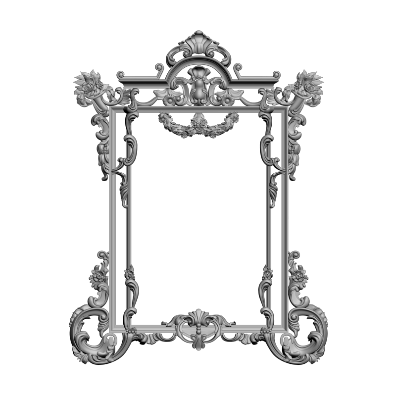 картинка Рама резная D14-532 3D-STL.COM