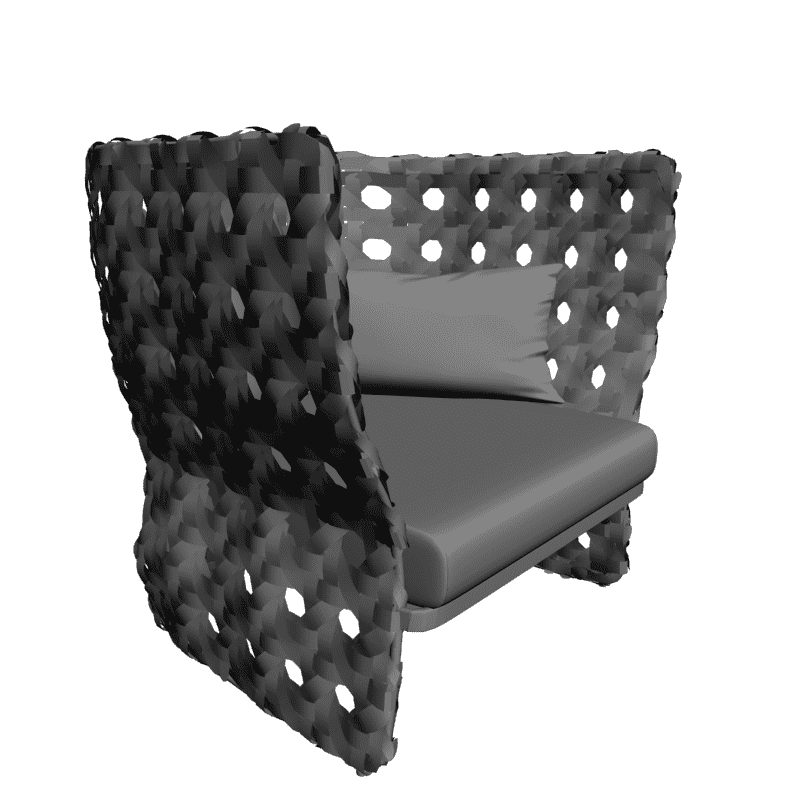 картинка Кресло CANASTA M3-110 3D-STL.COM