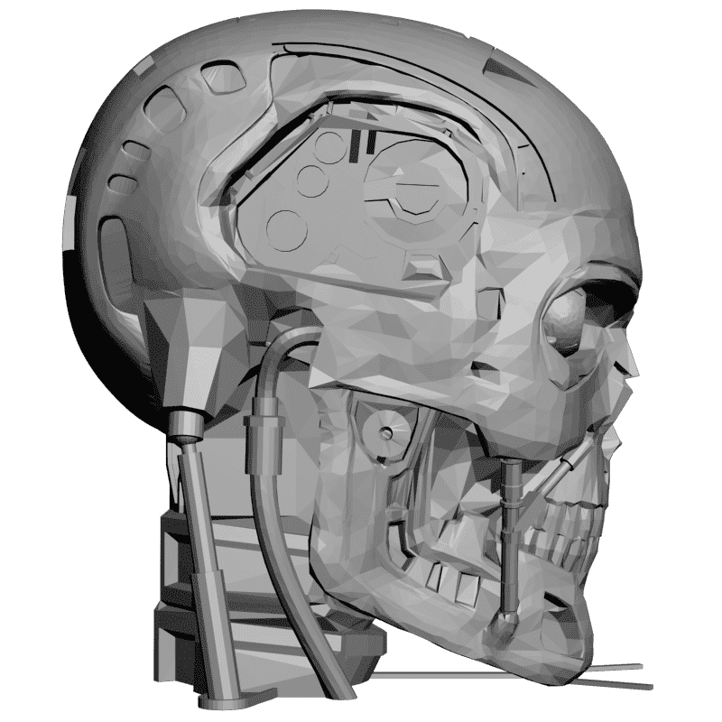 картинка Двойной экструзионный череп P4-353 3D-STL.COM