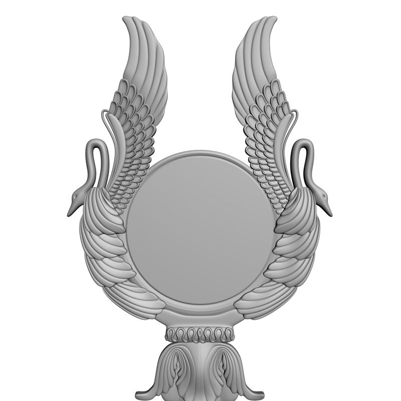 картинка Рамка резная D14-622 3D-STL.COM
