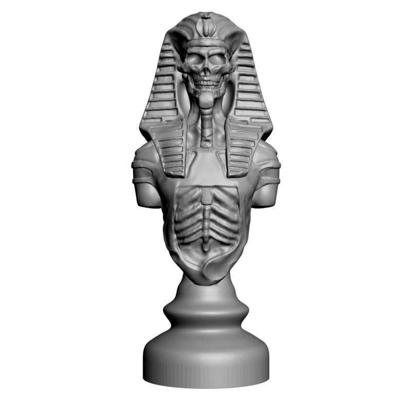 картинка Египетские мумии Король PI3-140 3D-STL.COM