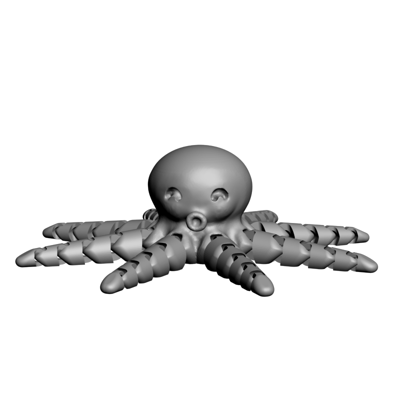 картинка Осьминог PI1-345 3D-STL.COM