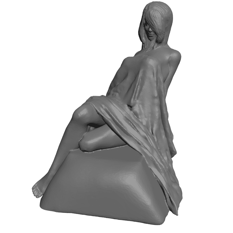 картинка Девушка Поцелуй меня L3-155 3D-STL.COM