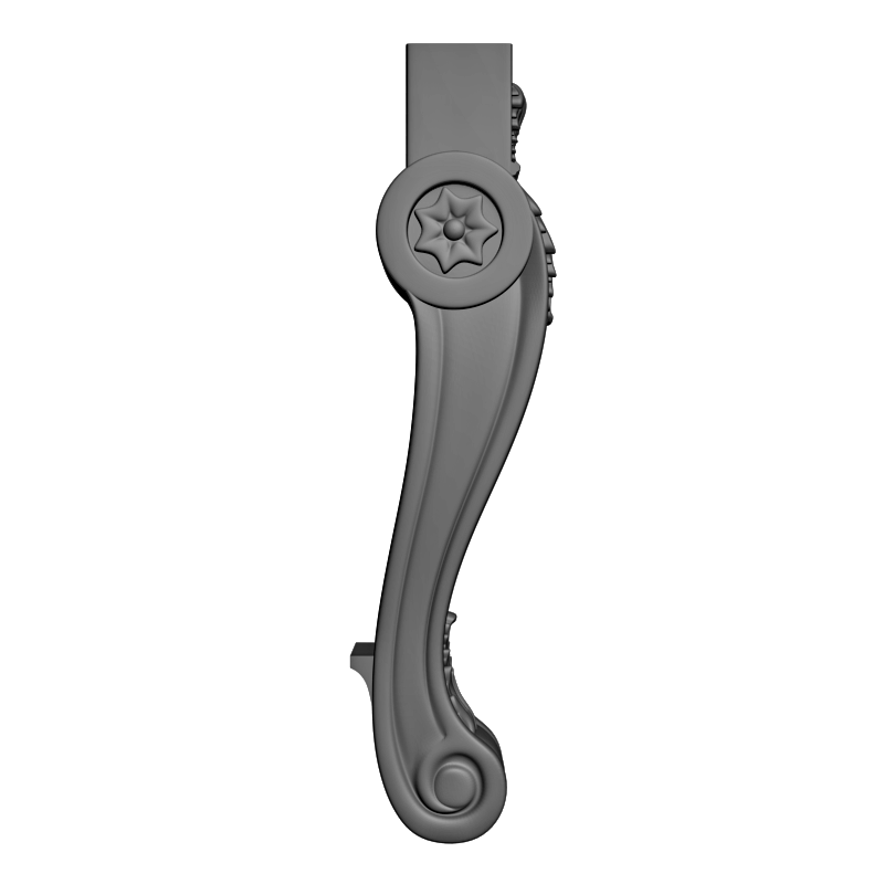 картинка Ножка мебельная M6-103 3D-STL.COM