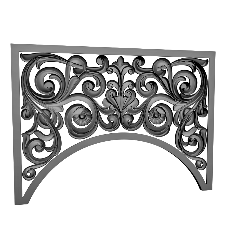 картинка Накладка декоративная рамная D10-387 3D-STL.COM