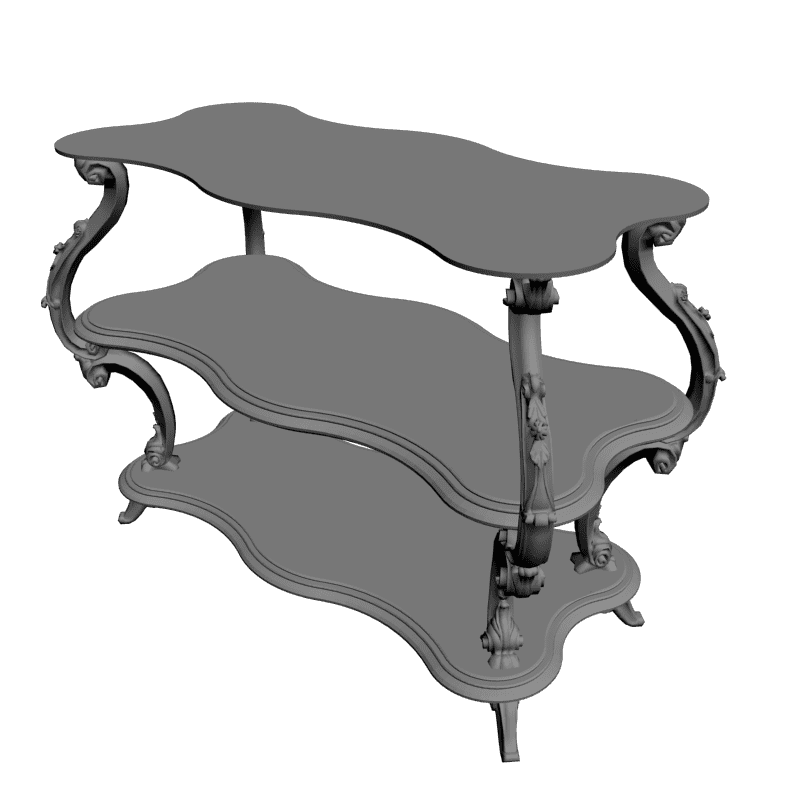 картинка Стол резной M8-086 3D-STL.COM