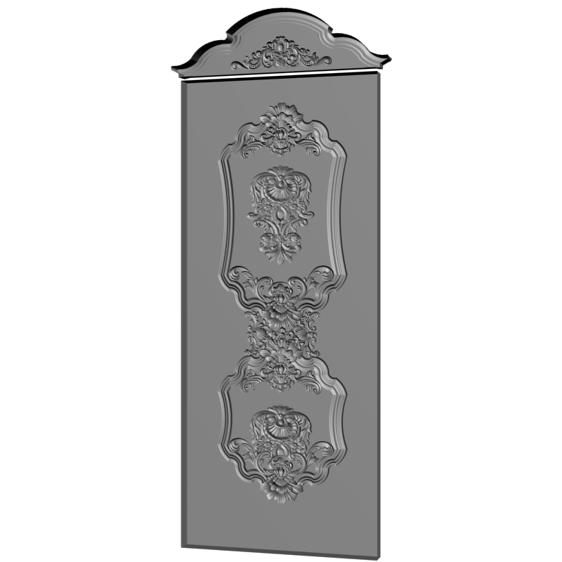картинка Двери резные H3-057 3D-STL.COM