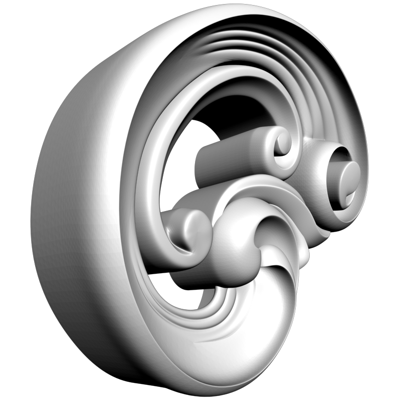 картинка Накладка резная D10-310 3D-STL.COM