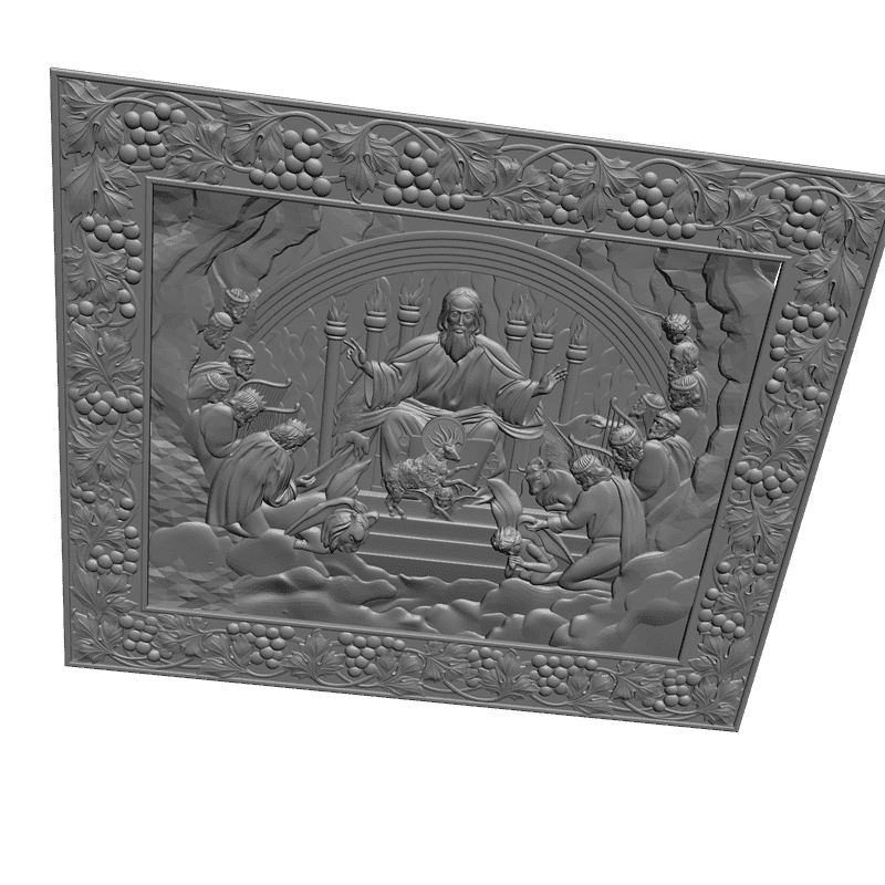 картинка Апосталы перед Господом V3-154 3D-STL.COM