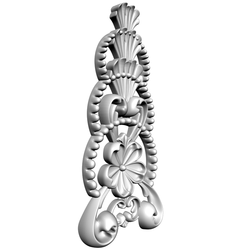 картинка Накладка резная D10-271 3D-STL.COM