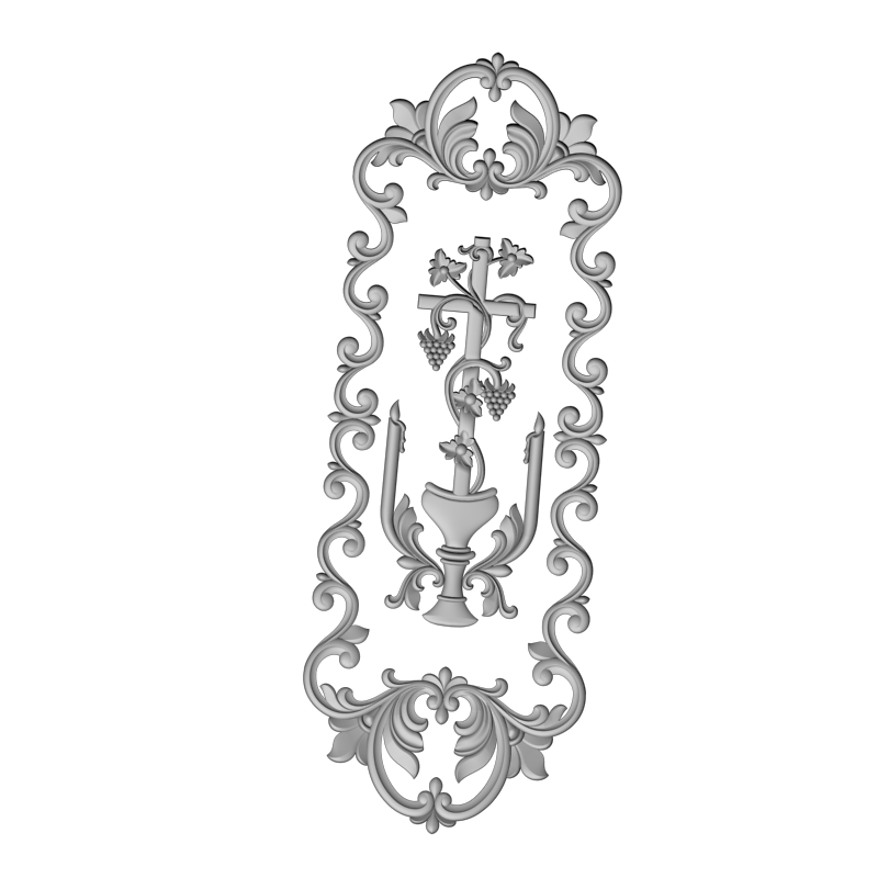 картинка Накладка на двери H3-138 3D-STL.COM