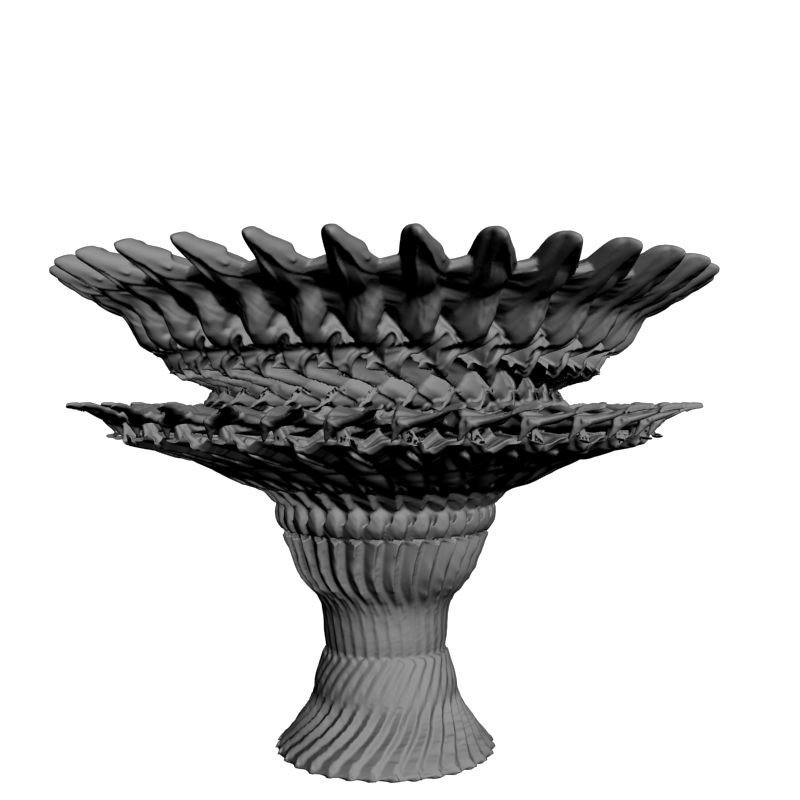 картинка Ваза H5-100 3D-STL.COM