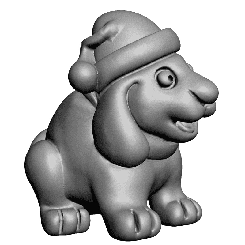 картинка Собака из Мультфильма PI1-257 3D-STL.COM