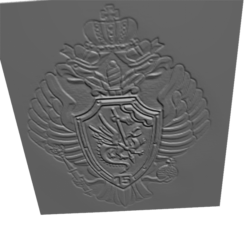 картинка Герб России RG1-027 3D-STL.COM