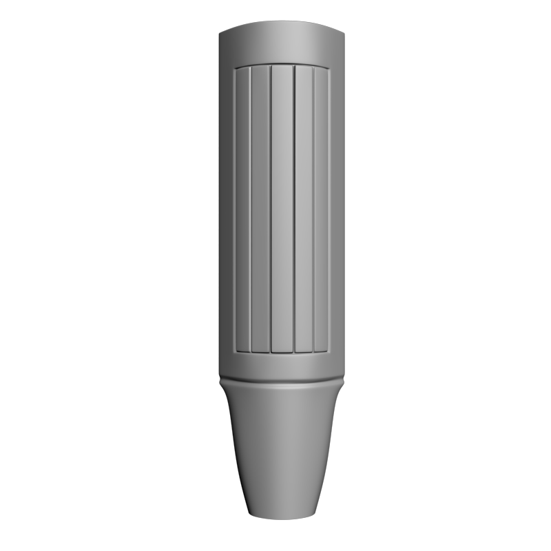 картинка Ножка мебельная резная M6-131 3D-STL.COM