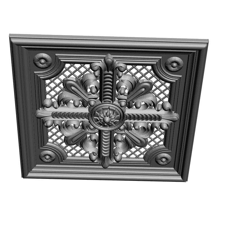 картинка Панель резная D11-002 3D-STL.COM