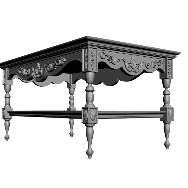 картинка Журнальный стол M8-065 3D-STL.COM