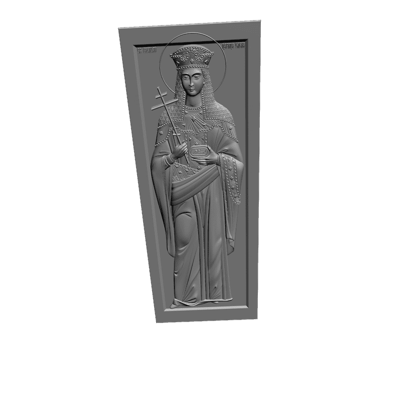 картинка Святая царица Елена V3-094 3D-STL.COM