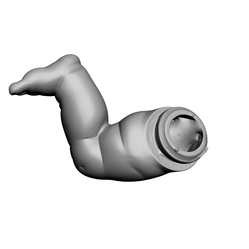 картинка Нога пупсика PI1-378 3D-STL.COM