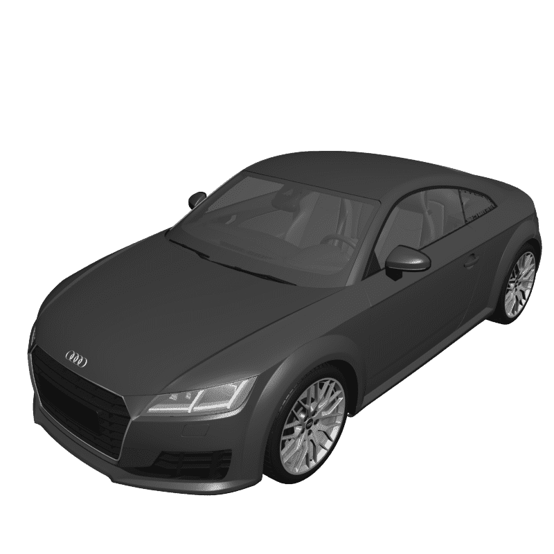 картинка Audi TT 2014 RT3-029 3D-STL.COM