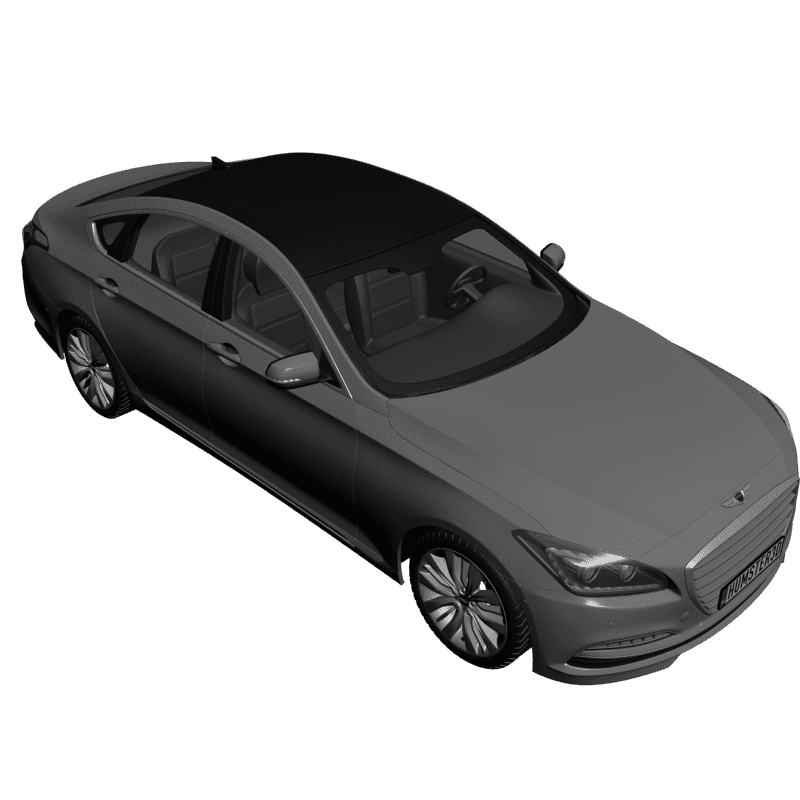 картинка Hyundai Genesis RT3-043 3D-STL.COM