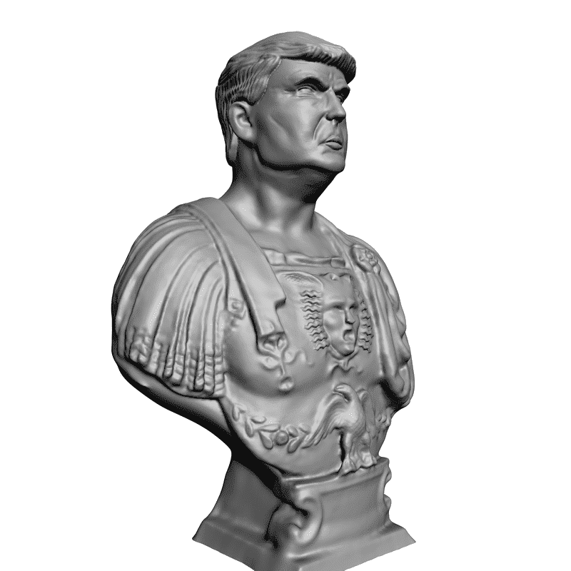 картинка Император Трамп L2-007 3D-STL.COM