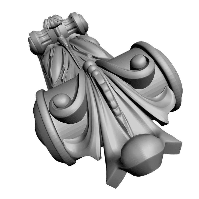 картинка Кронштейн резной D9-146 3D-STL.COM