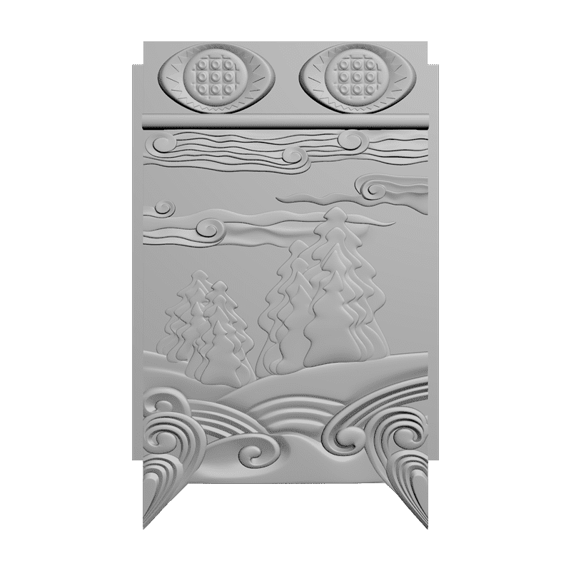 картинка Сундук + 7 деталей M13-008 3D-STL.COM